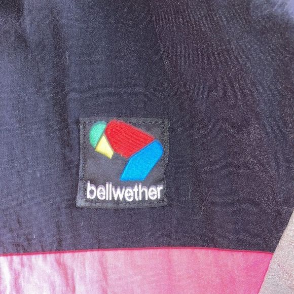 Vintage 90’s Womens BellWether Cycling Jacket gray pink black size Medium - Picture 3 of 14